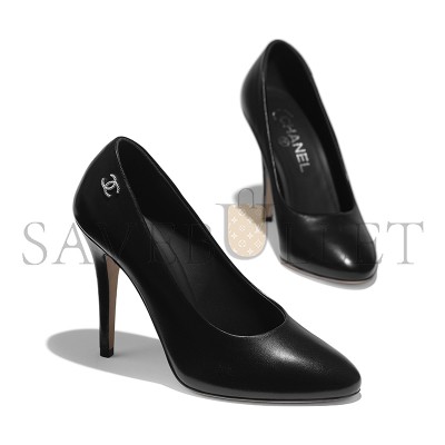 CHANEL LOGO PUMPS G34289